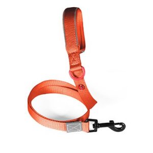 Vodítko pes PREMIUM nylon 15mm/1,2m tm.oranž. Zolux
