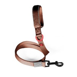 Vodítko pes PREMIUM nylon 25mm/1,2m moka Zolux