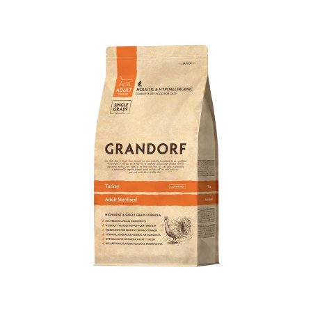 Grandorf granule pro kočky Adult Sterilised - Krocan 400g