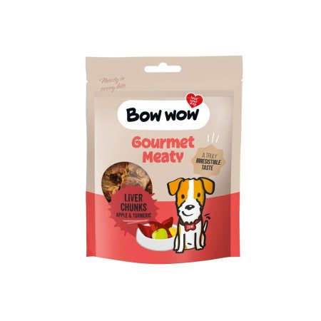 Bow wow Masíčka s játry, jablkem a kurkumou 60 g