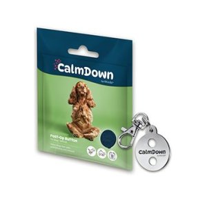 CalmDown Dog Tag Kit kovový přívěsek+1knoflík KRUUSE