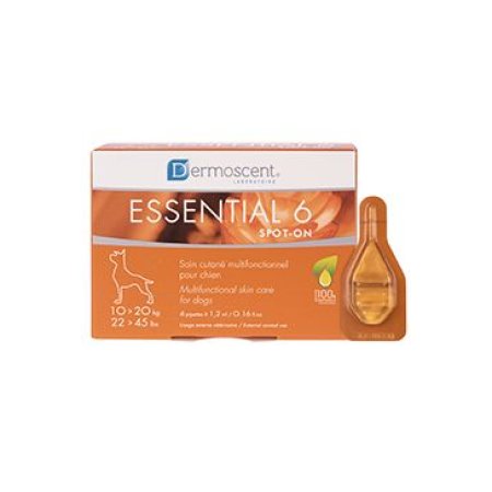 Dermoscent Essential 6 spot-on 10-20kg 4 pipety
