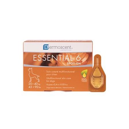 Dermoscent Essential 6 spot-on 20-40kg 4 pipety