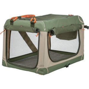 Tranportní přepravka COMFY, L: 63.8 x 60.7 x 95.5 cm, olivová/béžová