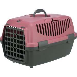Transportní box CAPRI I, XS: 32x31x48cm (max. 6kg), tmavě šedá/starorůžová