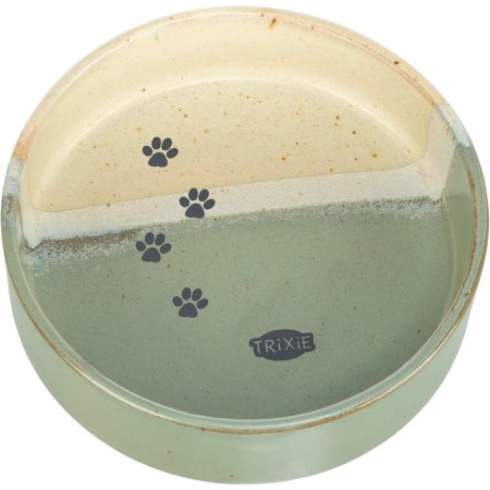 Miska, keramická, 0,2 l/průměr 12 cm, zelená/béžová
