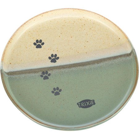 Miska, keramická, 0,2 l, průměr 16 cm, zelená/béžová