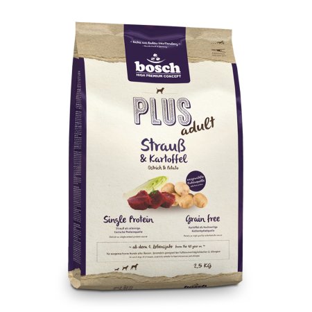 Bosch HPC PLUS Adult Ostrich & Potato 2,5 kg (EXPIRACE 06/2026)