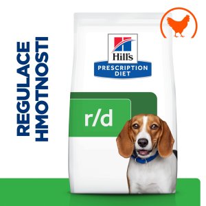 Hill’s Prescription Diet r/d Regulace hmotnosti granule pro psy 10 kg (POŠKOZENÝ OBAL)