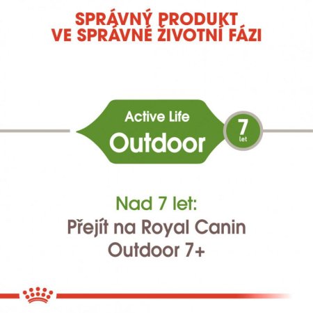 Royal Canin Outdoor Cat 10 kg (POŠKOZENÝ OBAL, váha 9,9 kg)
