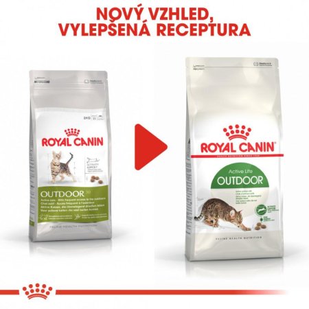Royal Canin Outdoor Cat 10 kg (POŠKOZENÝ OBAL, váha 9,9 kg)