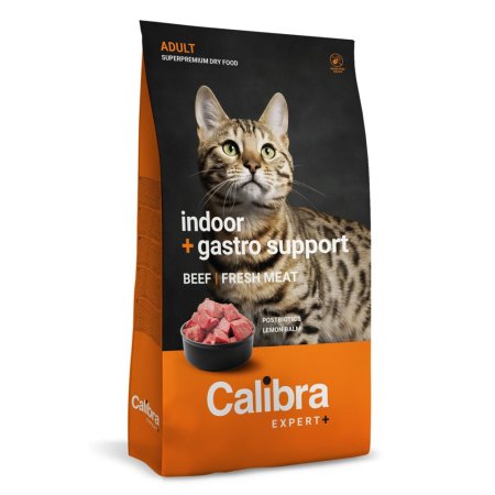 Calibra Cat EXPERT+ Adult Indoor & Gastro supp. 400g