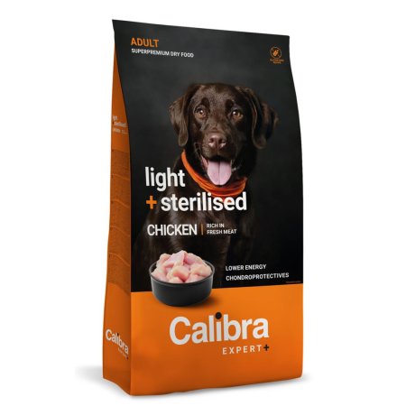 Calibra Dog EXPERT+ Adult Light & Steril. Chicken 750g