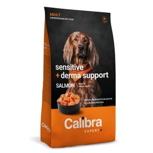 Calibra Dog EXPERT+ Adult Sensitive & Derma supp. 12kg