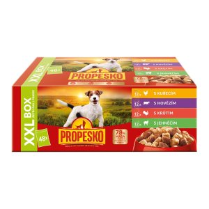 Propesko kapsičky pro psa XXL mix masa 48 x 100 g