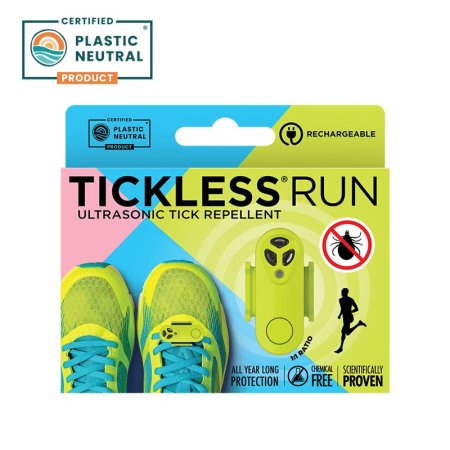 TICKLESS RUN Dobíjecí ultrazvukový odpuzovač klíšťat a blech pro lidi
