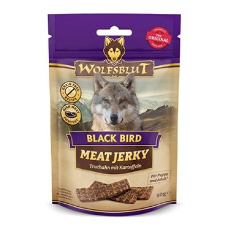 Wolfsblut Meat Jerky Black Bird 80g