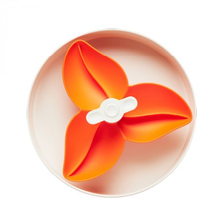 PetDreamHouse SPIN miska Bougainvillea interaktivní protihltací oranžová