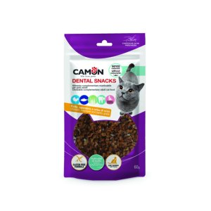 Camon Dentální Pamlsky Kuře a Makrela 60 g (EXPIRACE 03/2026)