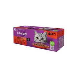 Whiskas kaps. Core klas.výběr š. 40x85g (POŠKOZENÝ OBAL)