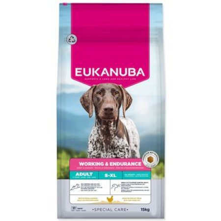 Krmivo EUKANUBA Special Care Adult Working a Endurance 15kg
