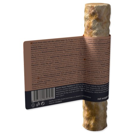 Pochoutka Ontario Protein příchuť slanina, žvýkací rolka malá 1ks 12,7cm