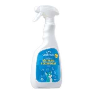 VETERINOL ošetřující a dezinfekční roztok, sprej 500ml