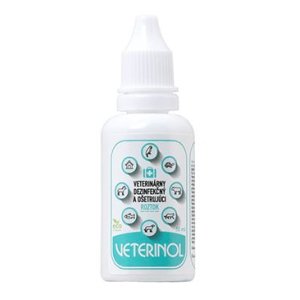 VETERINOL ošetřující a dezinfekční roztok, kapky 30ml