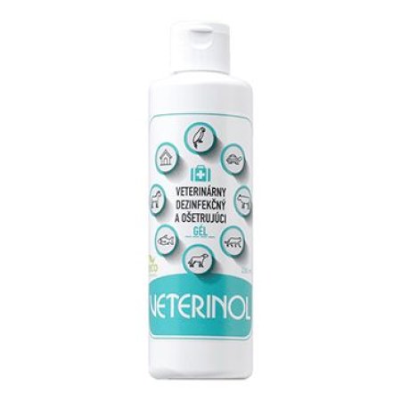 VETERINOL ošetřující a dezinfekční gel 250ml