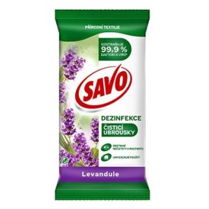 Savo Univerzál.ubrousky Levandule 30 kusů (EXPIRACE 05/2026)