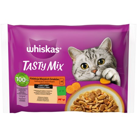 Whiskas kapsička Country Collection Tasty mix 4 x 85 g