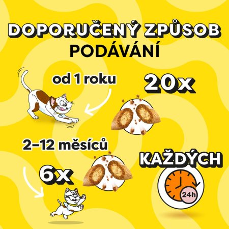 Dreamies pochoutka Catnip 180 g