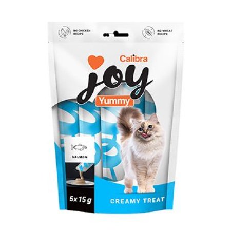 Calibra Joy Cat Yummy Salmon Treat 5x15g