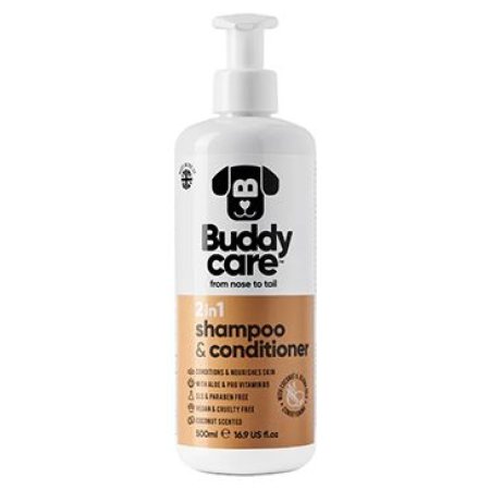 Šampon a kondicionér pro psy Buddycare 2v1 Cocon.500ml