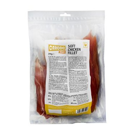 CARODO Dog poch. Měkký kuřecí filet 250g