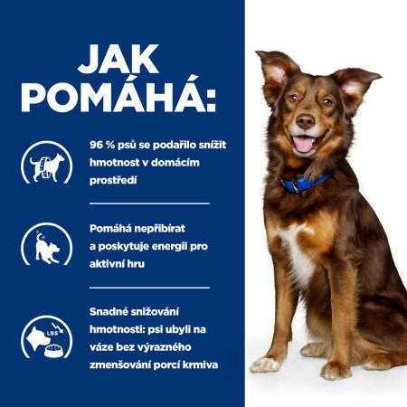 Hill’s Prescription Diet Metabolic Regulace hmotnosti pro psy jehněčí 1.5 kg (EXPIRACE 05/2026)