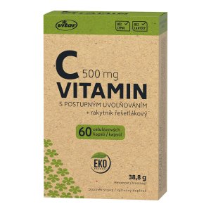 Vitar EKO Vitamin C 500 mg 60 kapslí (EXPIRACE 02/2026)