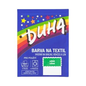 Barva na textil zelená 15 g