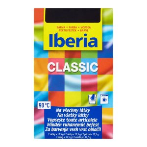 Iberia Barva na textil černá 2 x 12,5 g