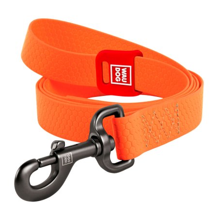 WAUDOG vodítko voděodolné Collartex oranžové (122cm/2,0cm)