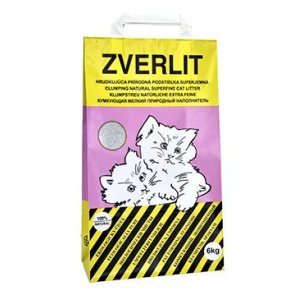 ZVERLIT růžový super jemná Podestýlka kočka 6kg