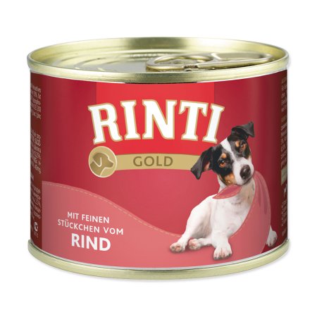 Konzerva Rinti Gold hovězí 185g