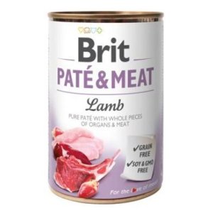 Brit Paté & Meat Dog Lamb 400 g