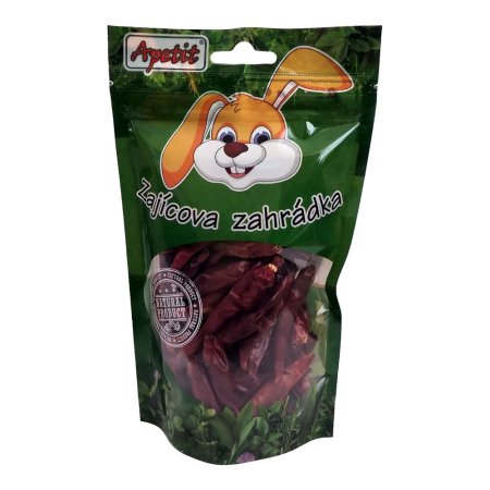 Apetit - ZAJÍCOVA ZAHRÁDKA - Chilli papričky sušené 40g (EXPIRACE 07/2026)