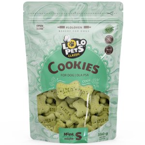Sušenky KOSTIČKY MINT s mátou pro psy 350 g