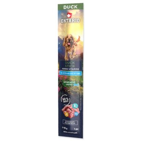 Pochoutka Ontario tyčinka kachní 15g