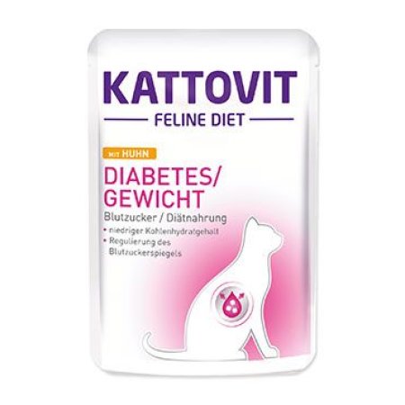 Kapsička KATTOVIT Diabetes kuře 85 g (EXPIRACE 06/2026)