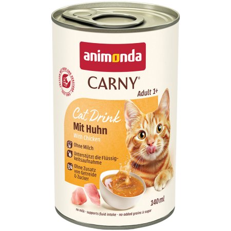 Carny Cat Drink nápoj pro kočky s kuřecím masem, 140 ml