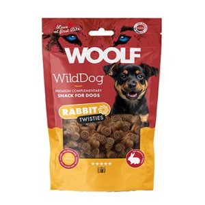 WOOLF WildDog poch. Twisties Rabbit&Cod 100g
