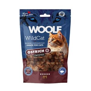WOOLF WildCat Twisties Snack Ostrich 50g